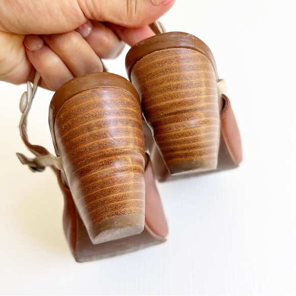 Miz Mooz- Ella Slingback Brown Pumps Size 6 - Picture 4 of 7